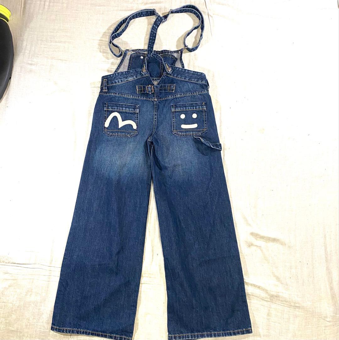 EVISU ☆エビス☆サロペット☆オーバーオール☆レディースデニム☆27インチ