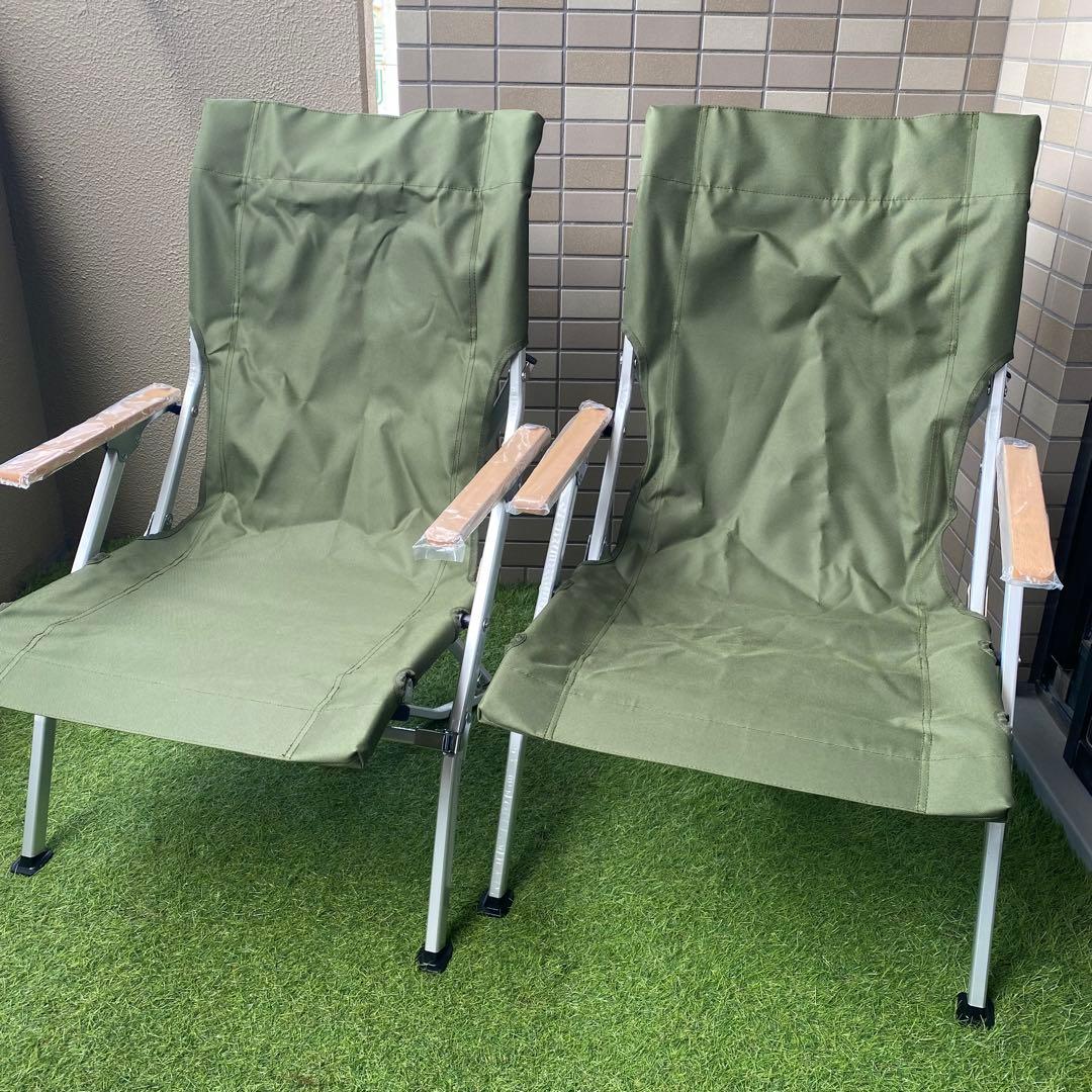 【新品スノーピークOEM品】ローチェア30 グリーン