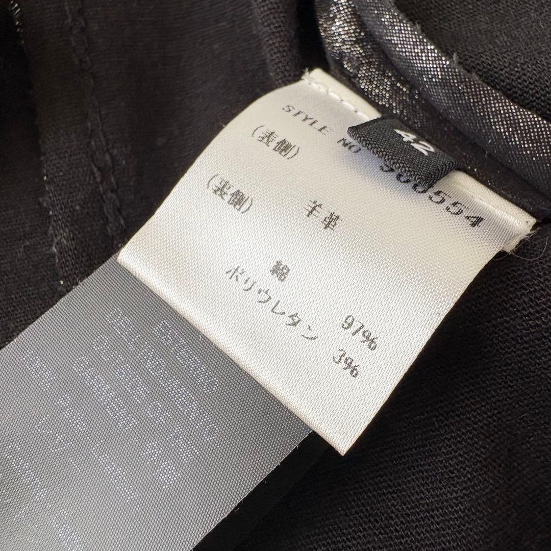 Giorgio Brato 黒 レザーライダースジャケット　42