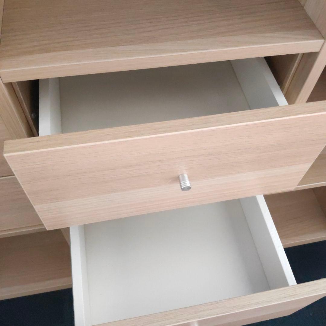 IKEA　カラックス　ホワイトステインオーク