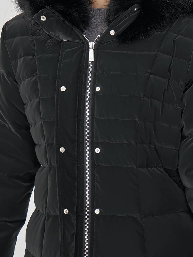 Darich レディロングダウンコート(BLK・XS)