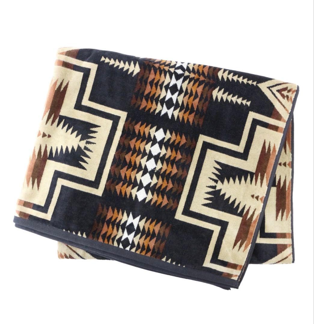 ペンドルトンPENDLETONオーバーサイズジャガードタオル