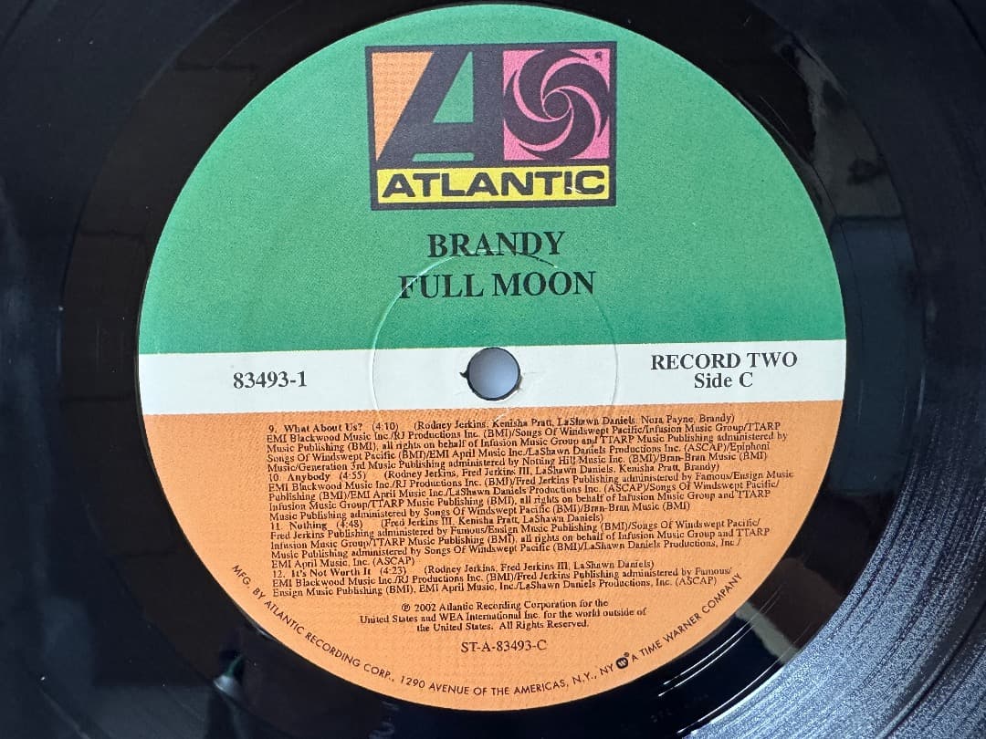 【再生確認済】Brandy ブランディ/Full Moon【Sterling盤】