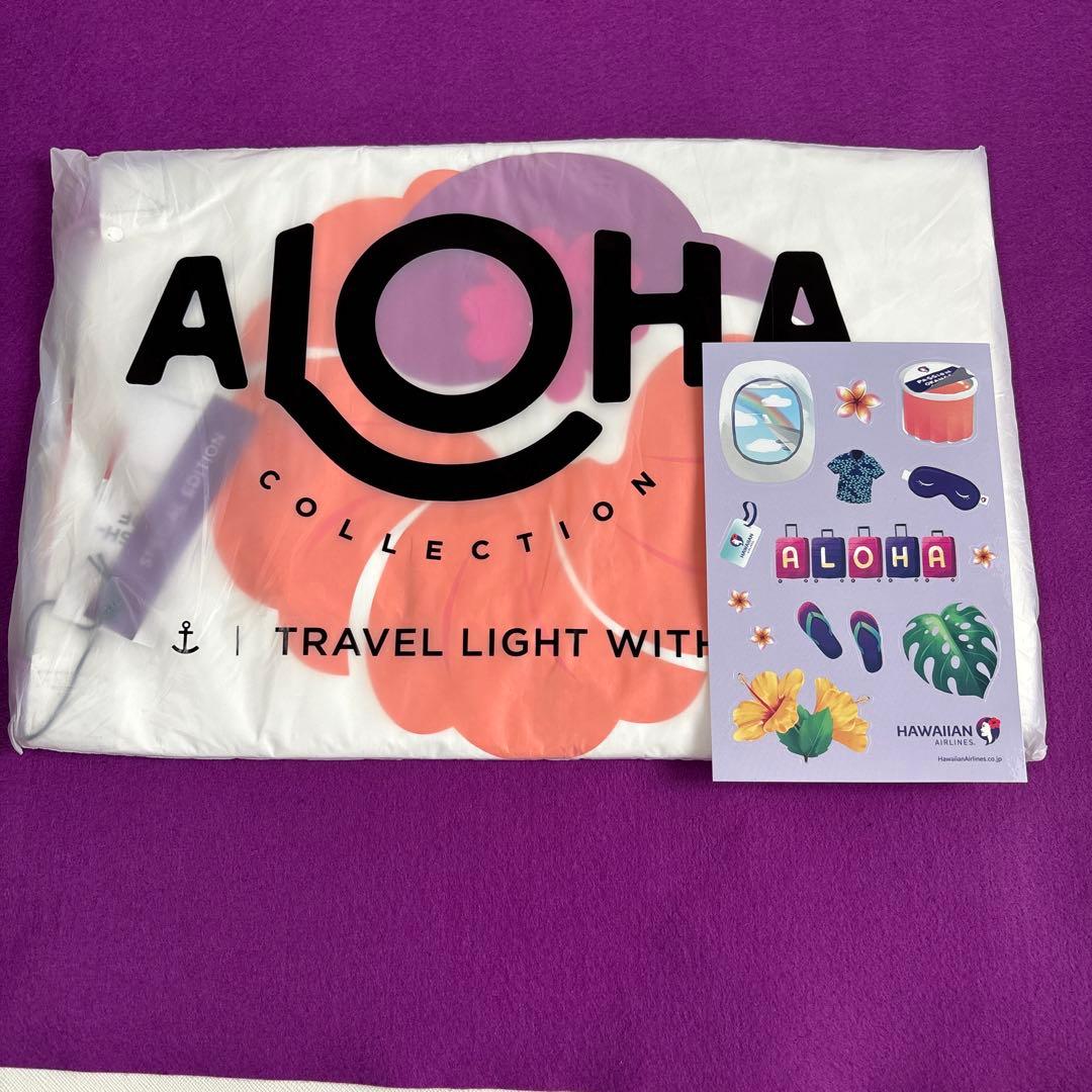 ALOHA collectionリバーシブルハワイアン航空コラボトートバッグ