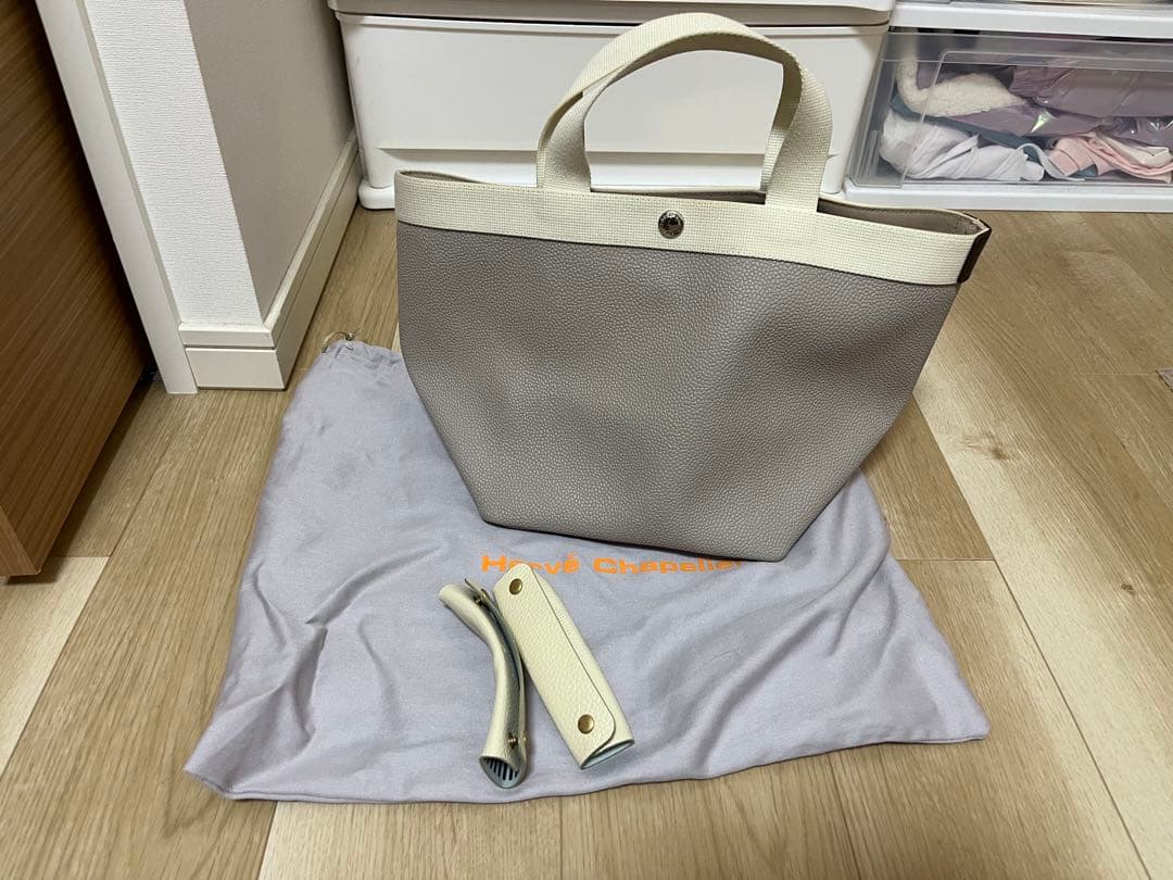 Hervé Chapelier エルベシャプリエ　トートバッグ