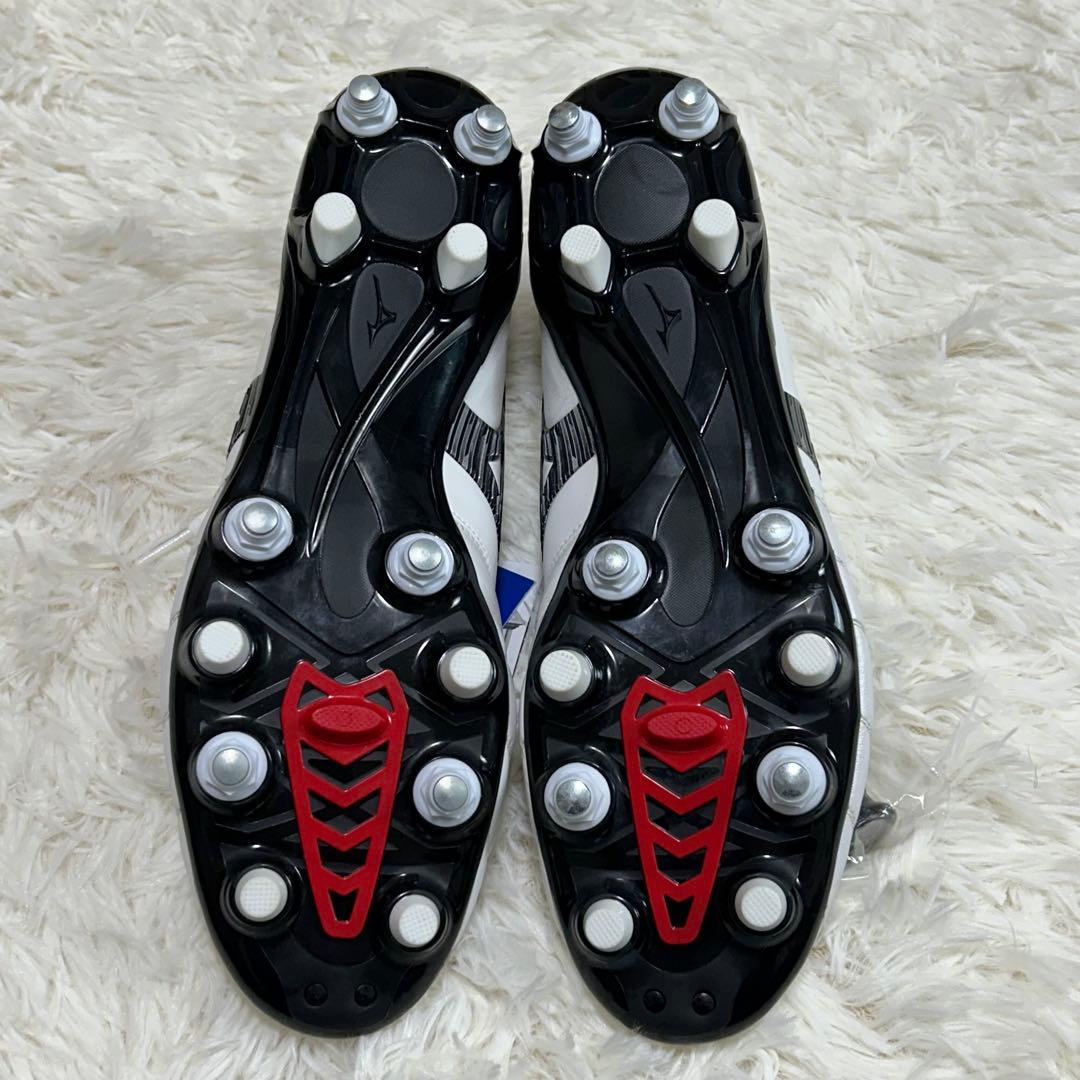 [極美品]MIZUNO サッカースパイク 29 モレリアネオ4 白 タグ付 袋付