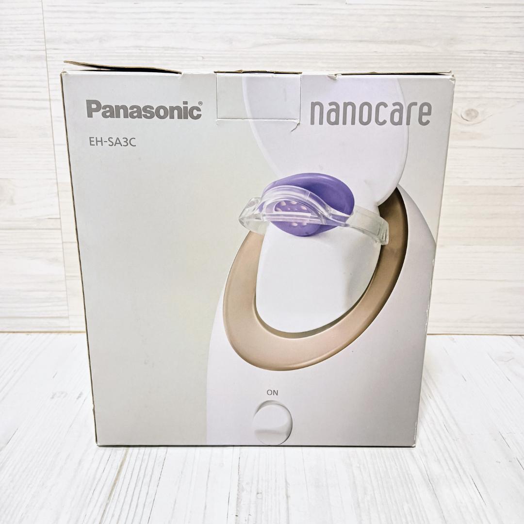 【未使用】Panasonic EH-SA3C スチーマー ナノケア ゴールド
