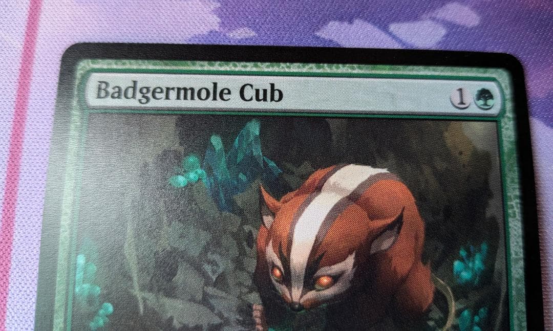 MTG - アナグマモグラの仔 / Badgermole Cub M0167