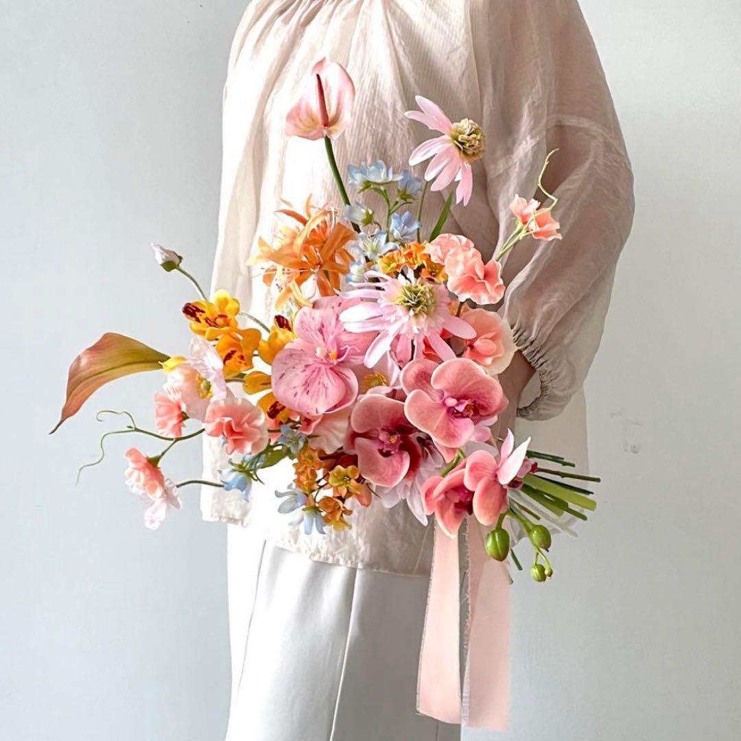 アーティフィシャルフラワー　ブーケ　ぴょんぴょんブーケ