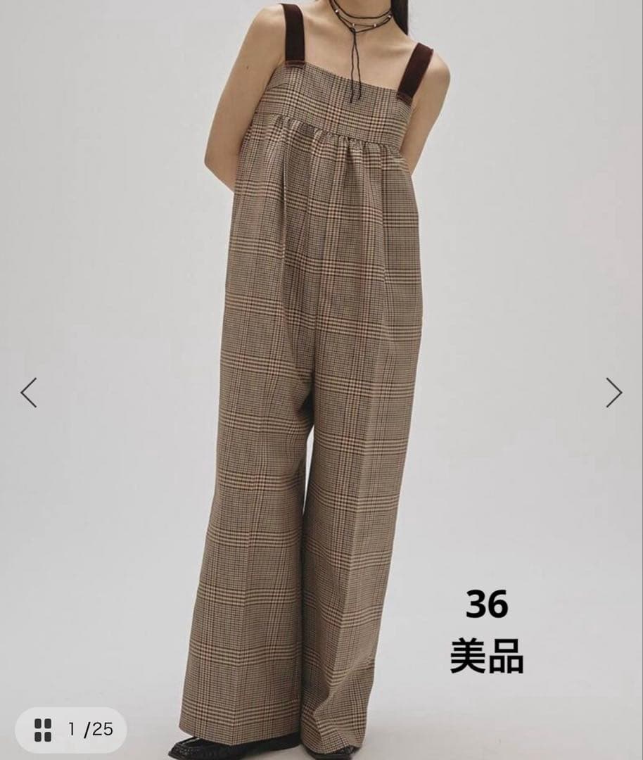 完売希少　todayful コンビネーション　パンツ36