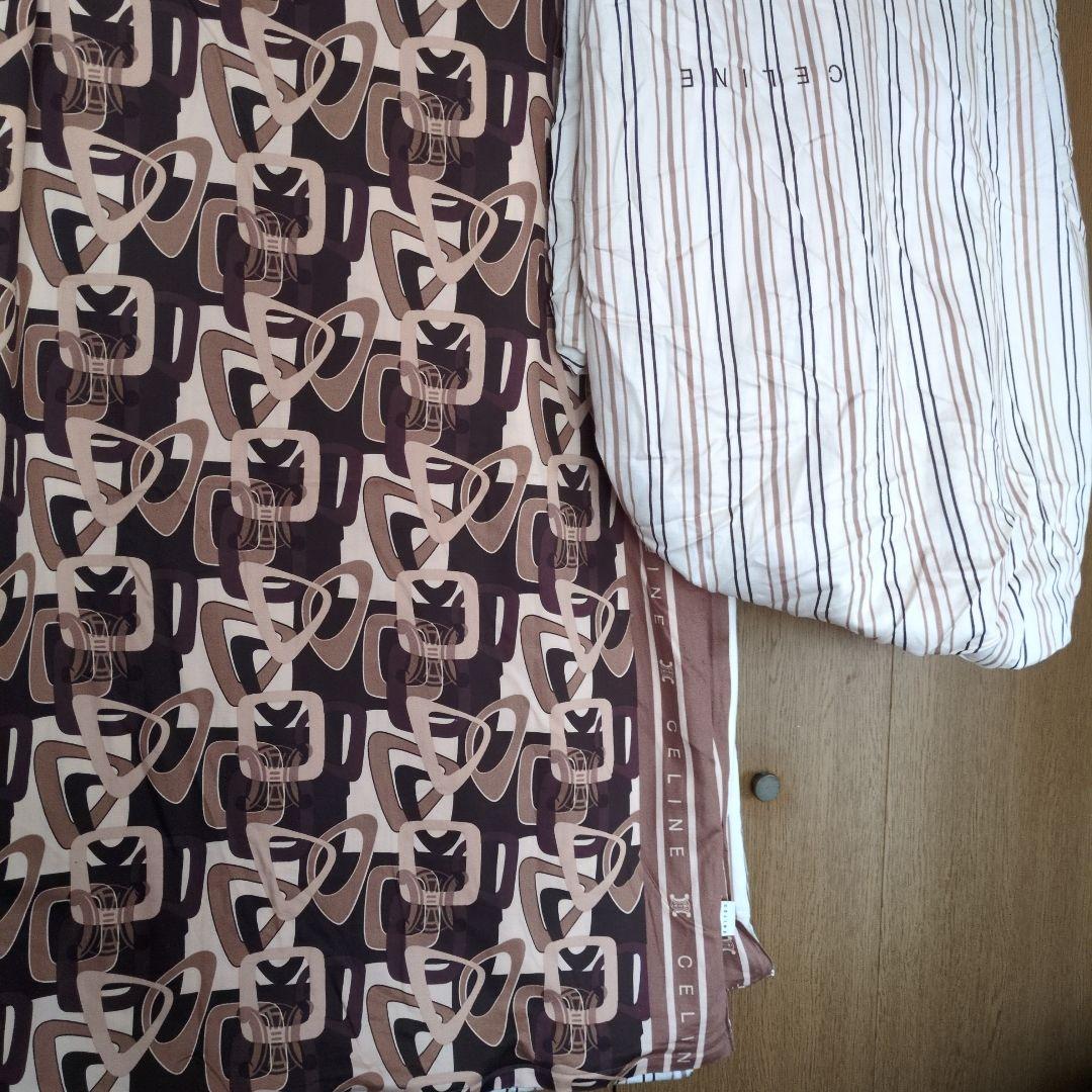 セリーヌ寝具セット　　 シングル カバー、boxシーツ✕2、枕カバー✕2