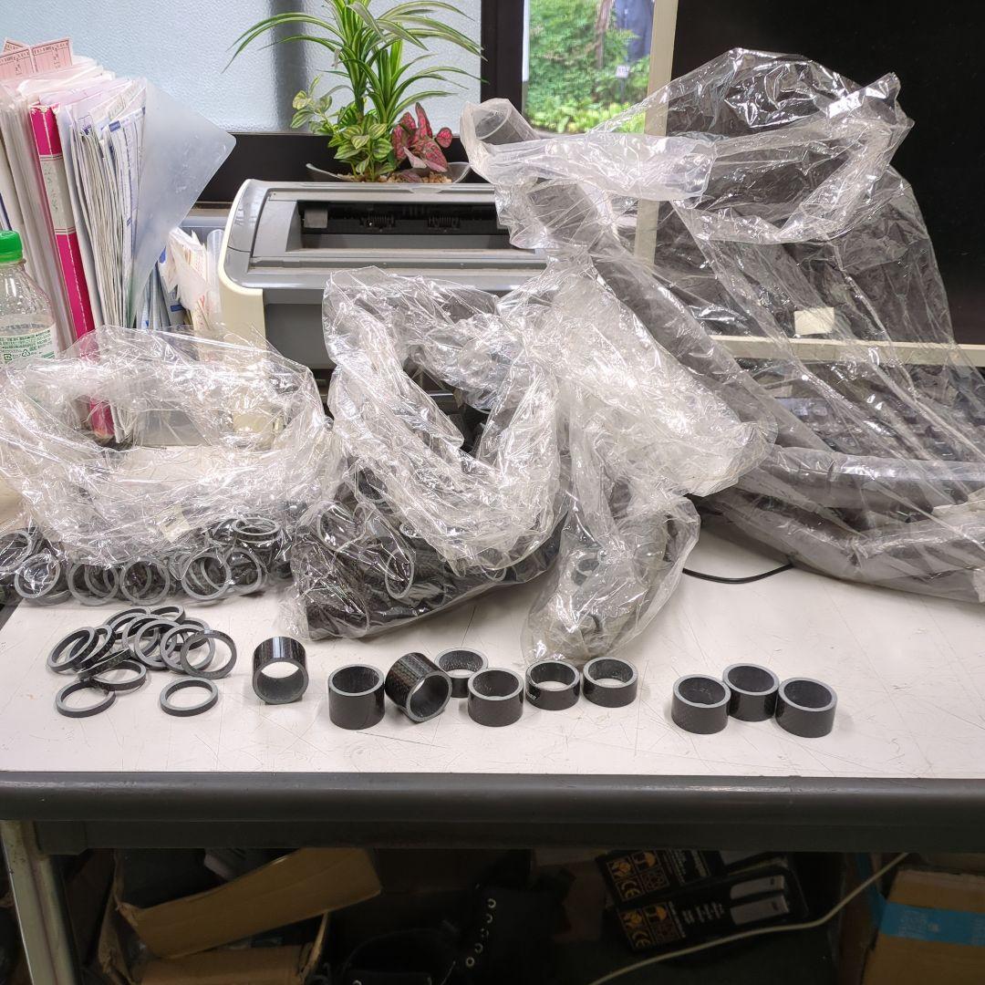 ステムスペース　カーボン　自転車、ロードバイク　大量　5 10 15 20mm