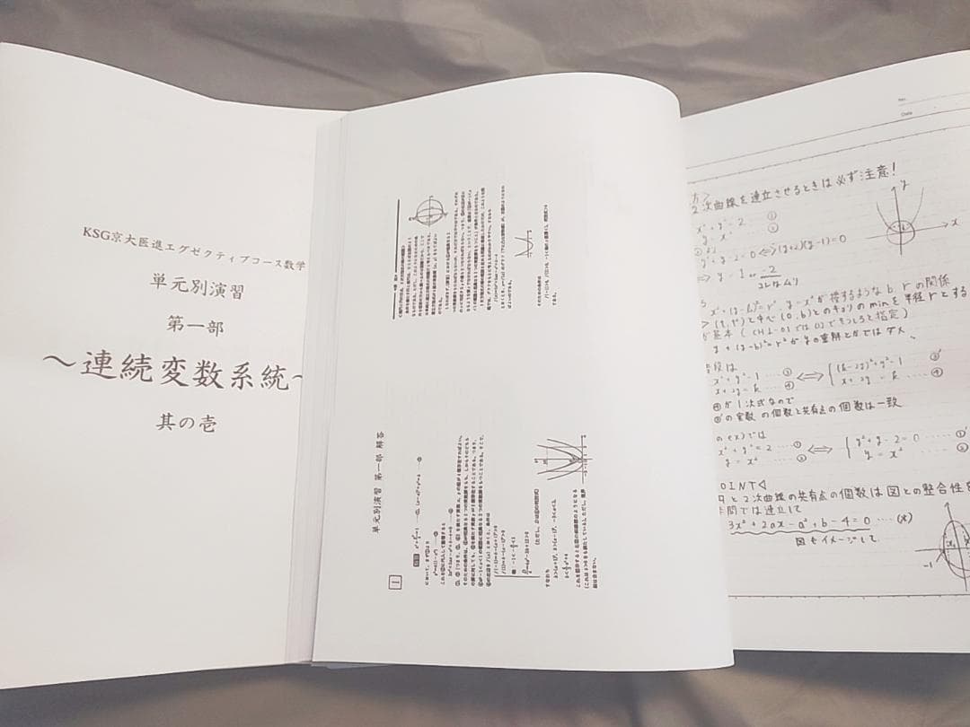 元鉄緑会　鉄則集作者の近藤先生　単元別演習　駿台 河合塾　入試数学の掌握　東進