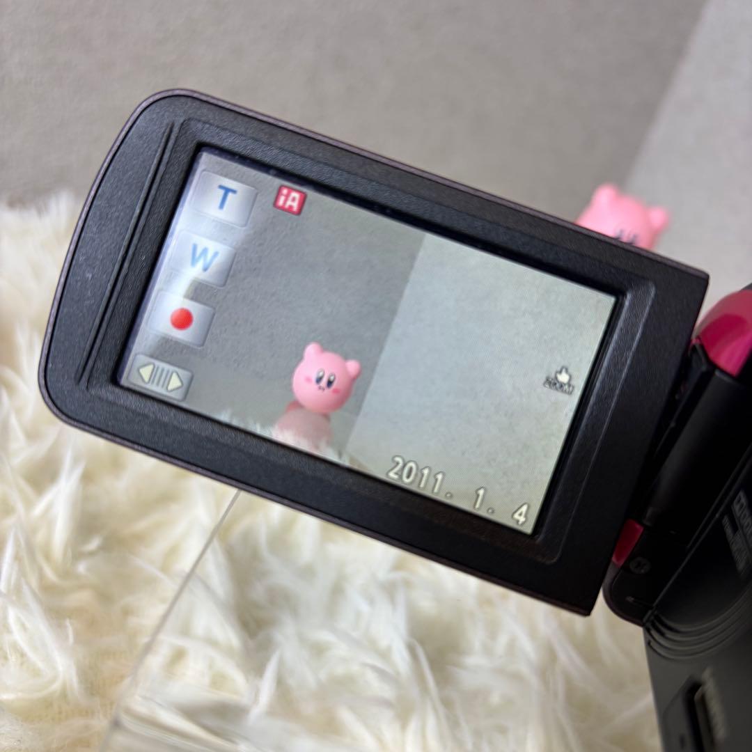 【美品】Panasonic ビデオカメラ　HDC-TM45 ピンク