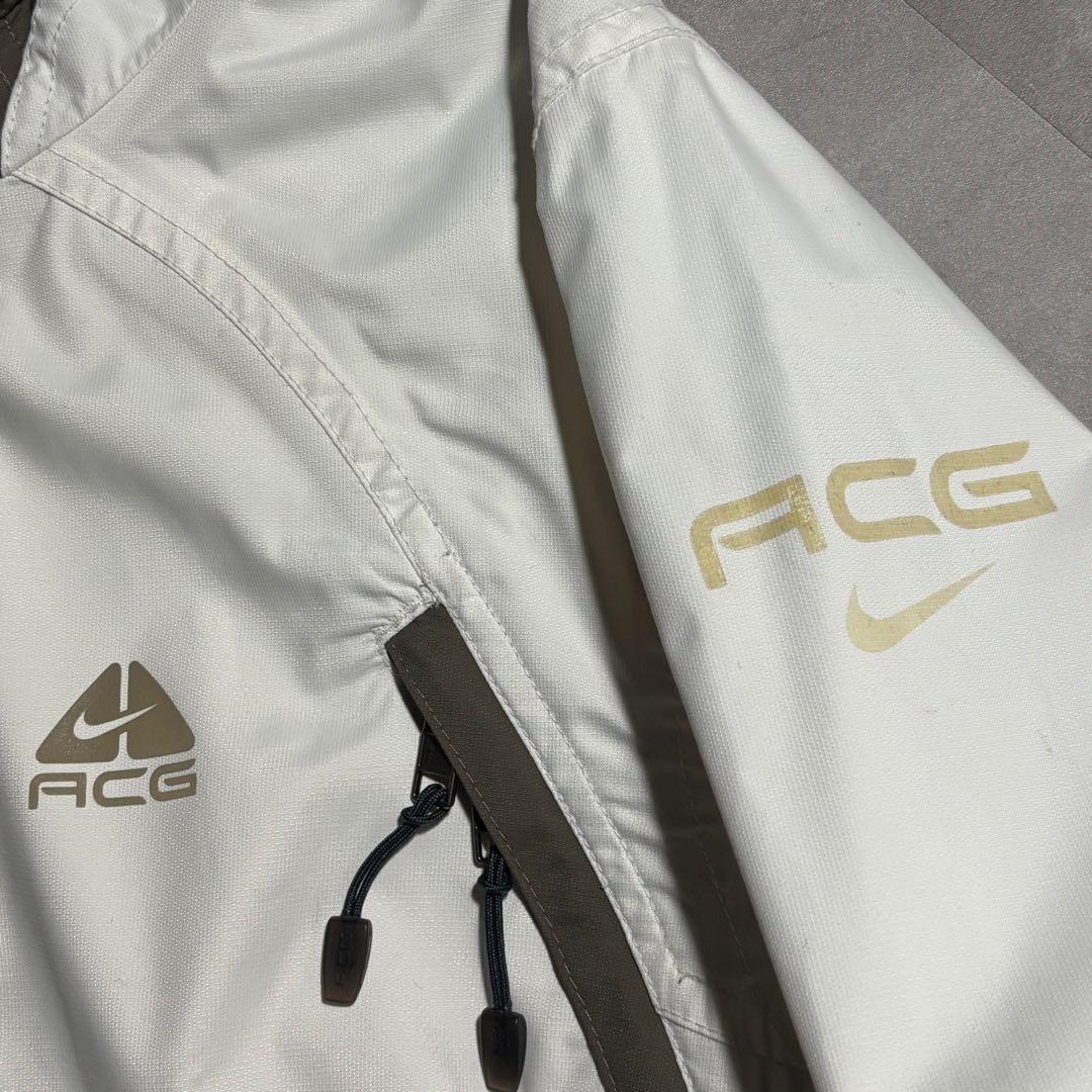 00s NIKE ACG ナイキ　マウンテンパーカー　ナイロンジャケット　白
