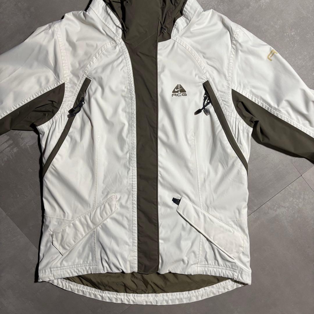 00s NIKE ACG ナイキ　マウンテンパーカー　ナイロンジャケット　白