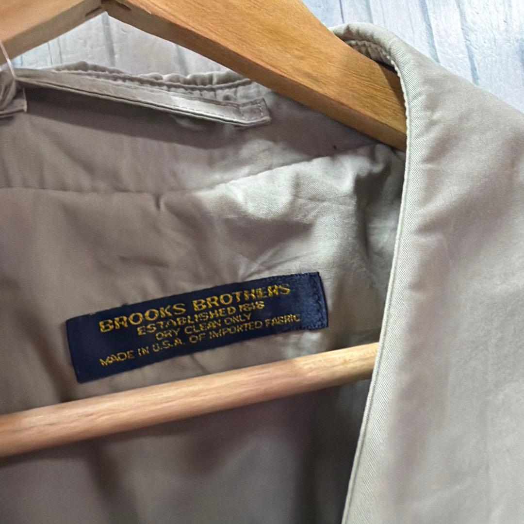 80s BROOKS BROTHERS ブルックスブラザーズ　ステンカラーコート