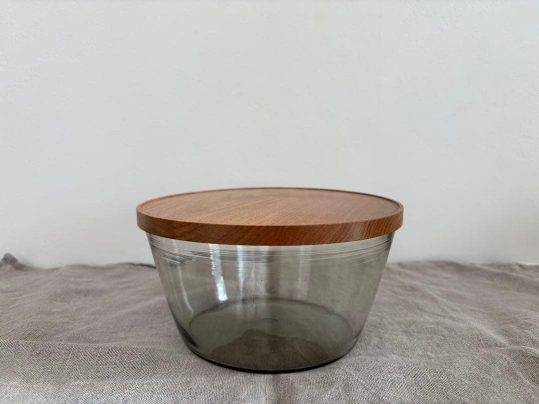 KOBO ガラスボウル PETER IVY 蓋付き