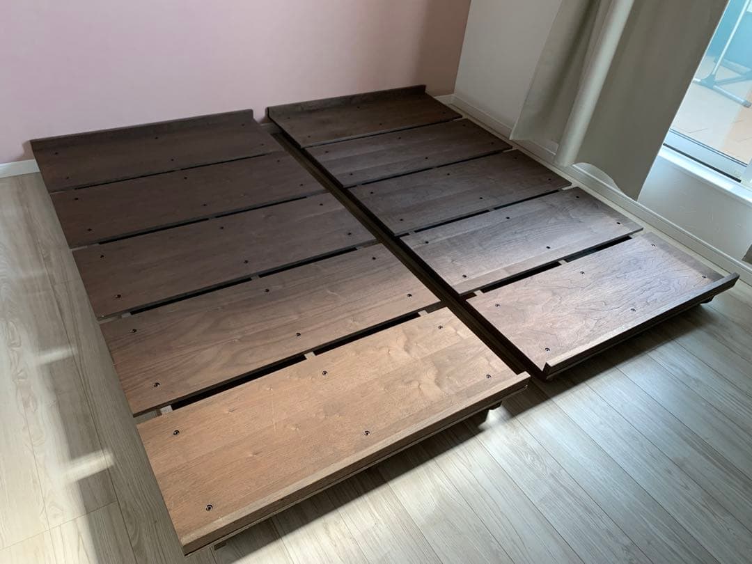 neruco ネルコンシェルジュ　ステイシー　スノコベッド　ベッドフレーム①