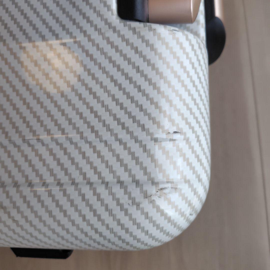 legend walker 中古 ホワイトキャリーケース 160サイズ