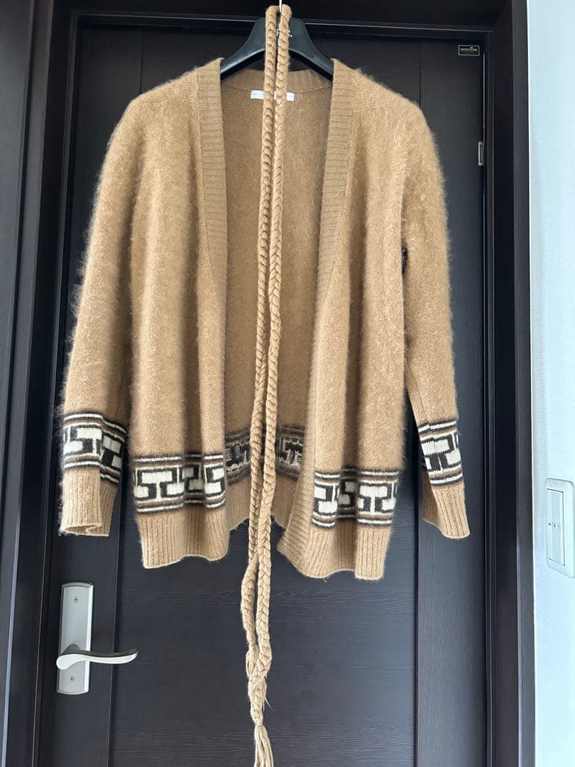 激レア　稀少　ナンバーナイン　ジョージ期　アンゴラニットカーディガン