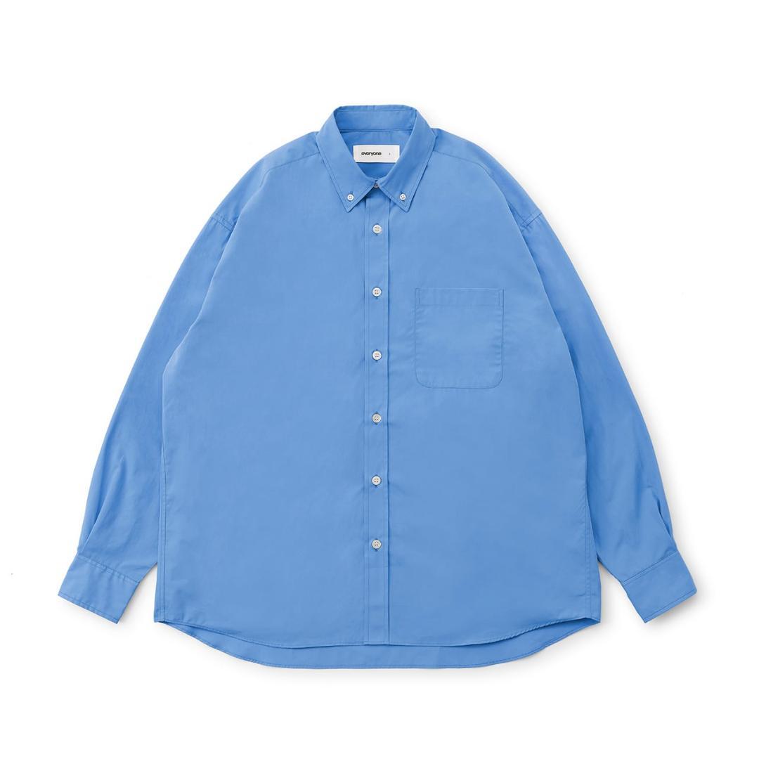 トップス everyone classic button down shirt (SAX)