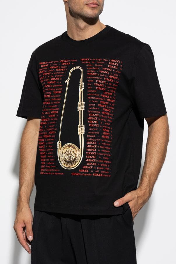 新品 VERSACE プリント Tシャツ