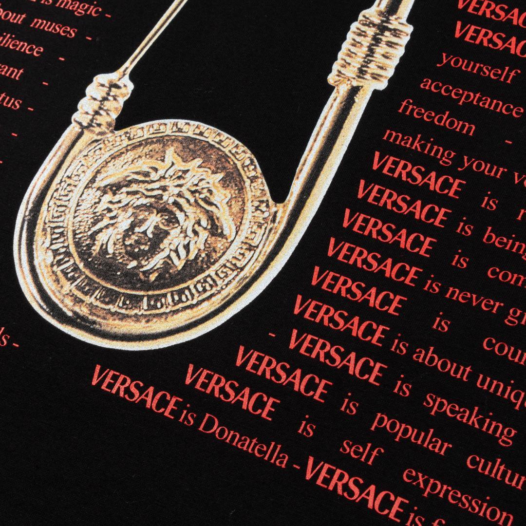 新品 VERSACE プリント Tシャツ