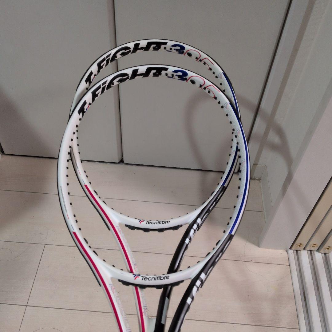 テクニファイバー T-FIGHT rs 305 2本セット 中古 テニス　硬式