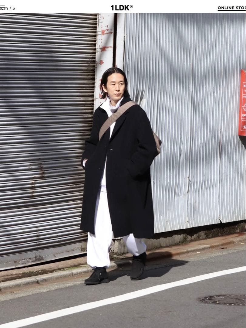 【UNIVERSAL PRODUCTS】ウール　チェスターコート 22AW 1