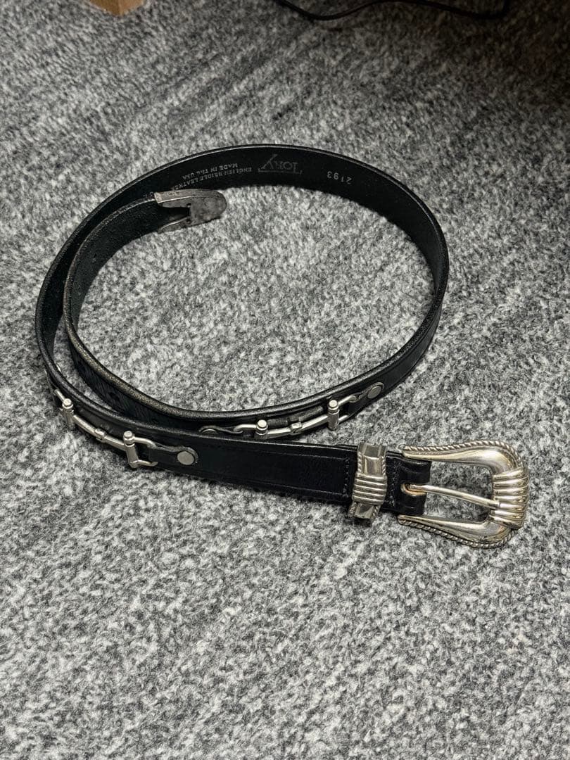 D*y様 TORY LEATHER BRIDLE LEATHER BELT