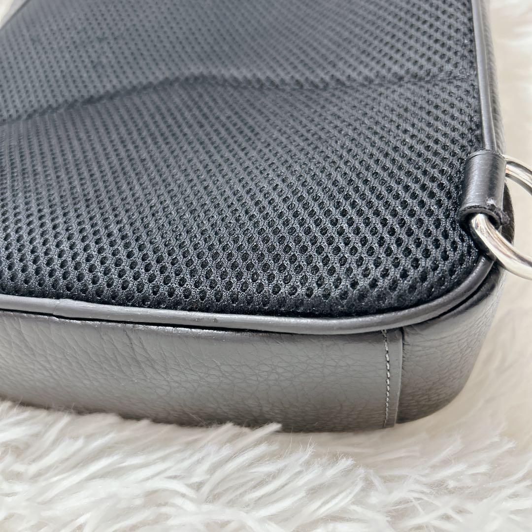 COACH コーチ イーサン パック ボディバッグ ロゴ クロスボディ シボ革