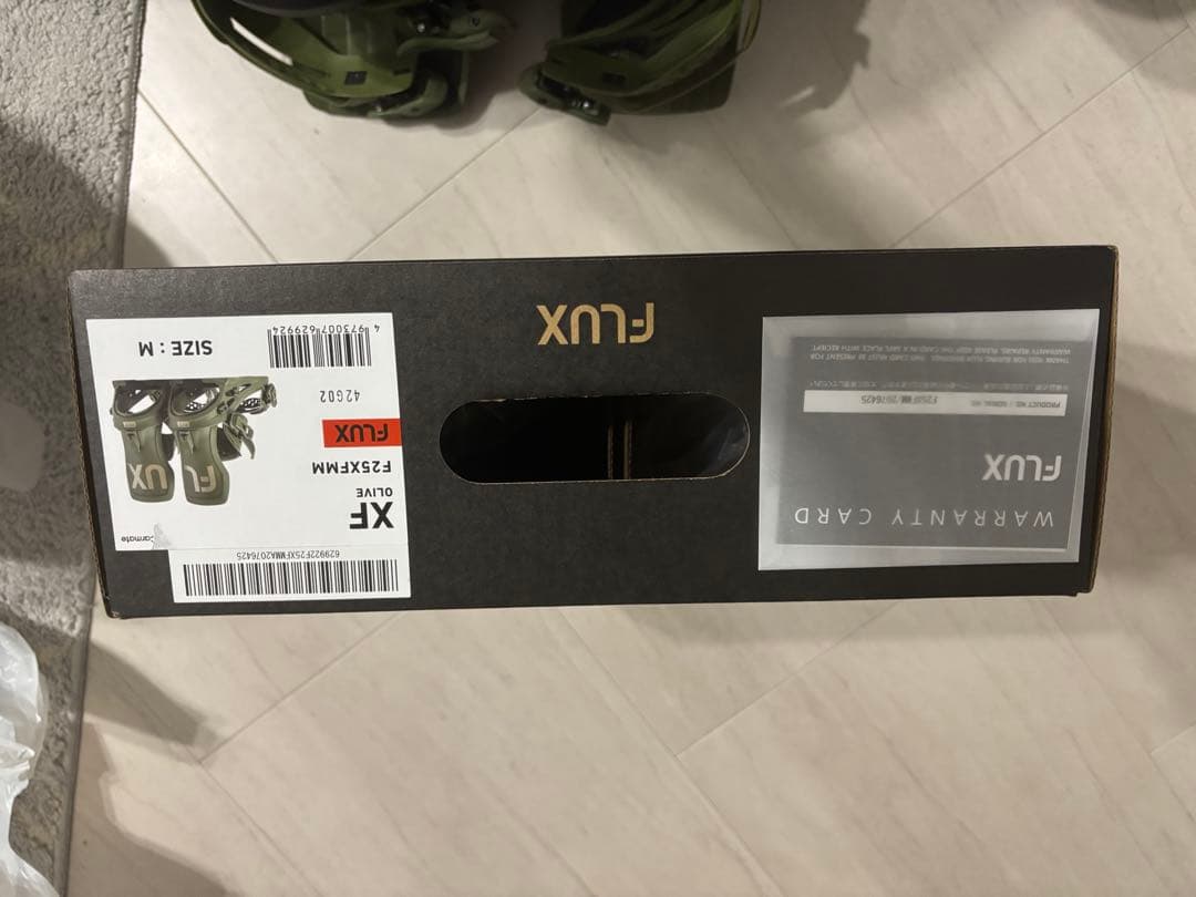 FLUX XF 24-25モデル　ビンディング　バインディング