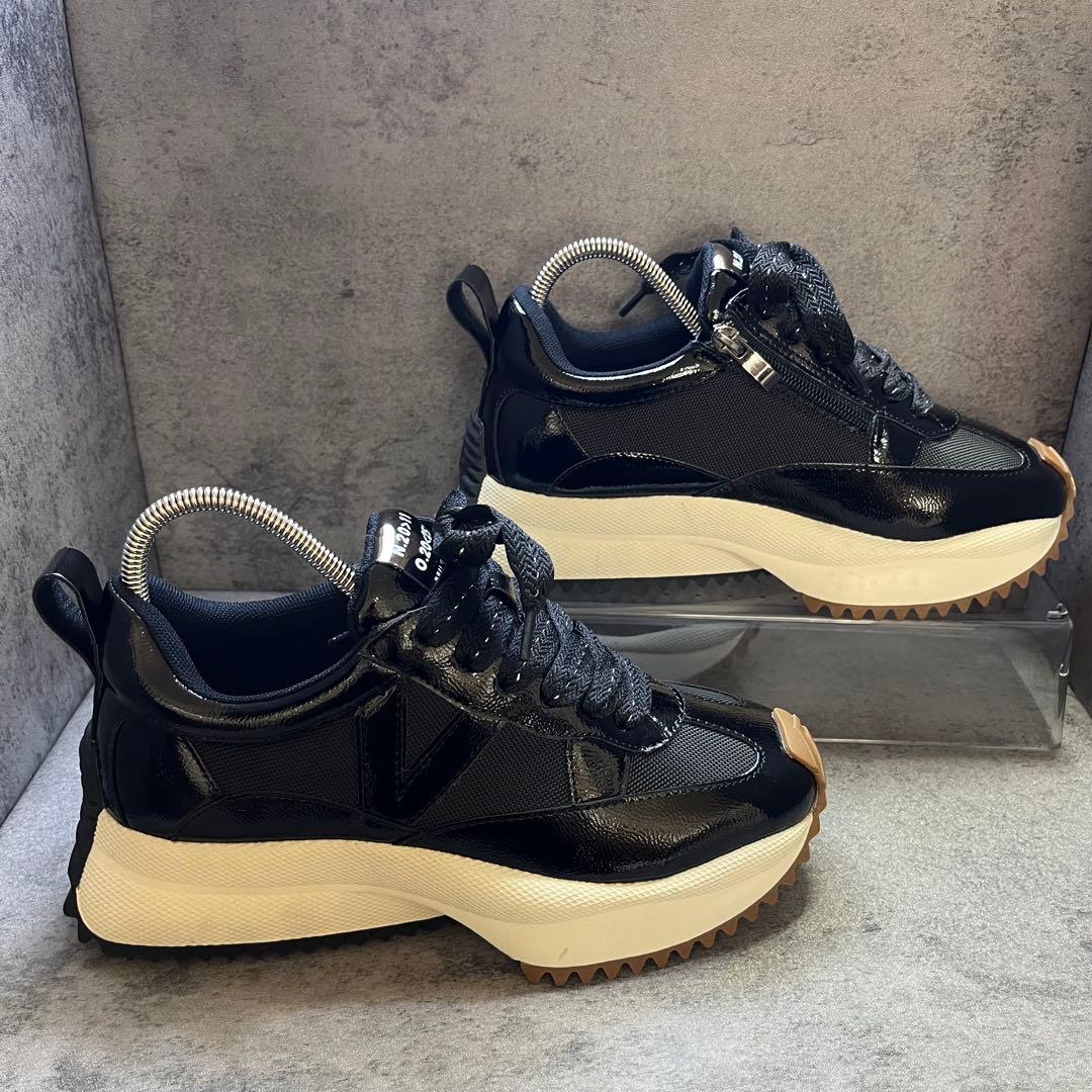 新品 未使用Noubel Voug Relax 厚底23.5cm サイドジップ