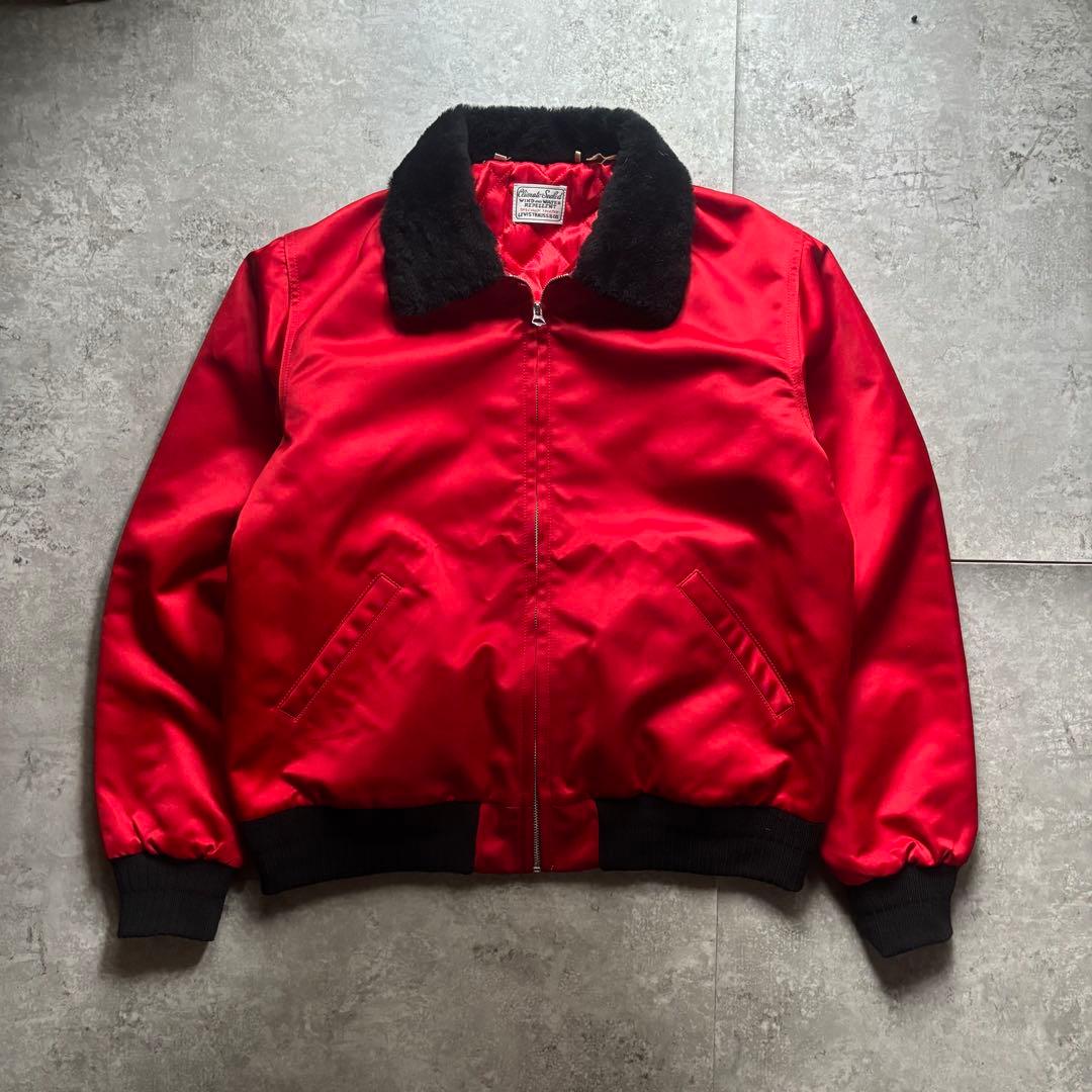 古着　levis lvc ボアジャケット　ボンバー　b-15 フライトジャケット