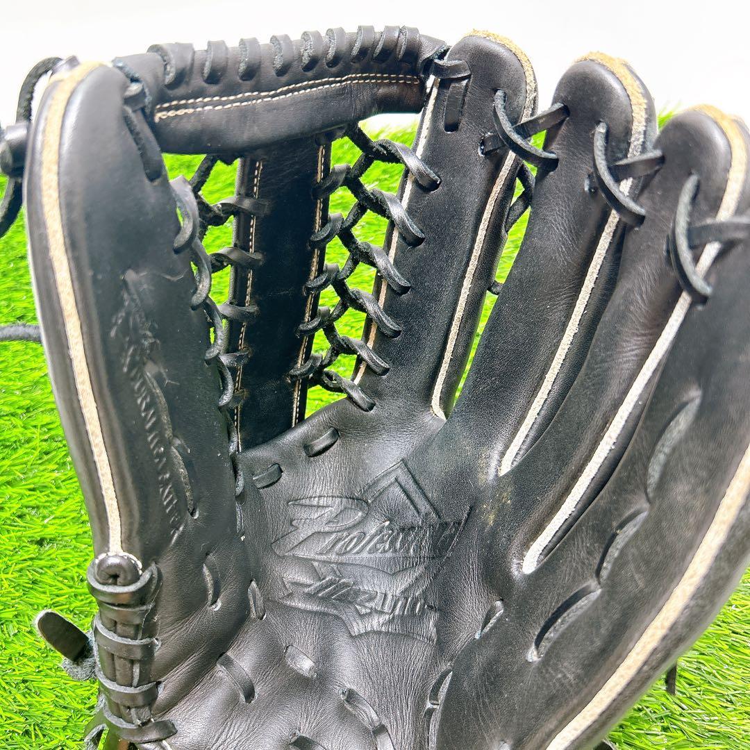 ミズノ MIZUNO イチローモデル 限定 プラチナラベル 外野用 軟式グローブ