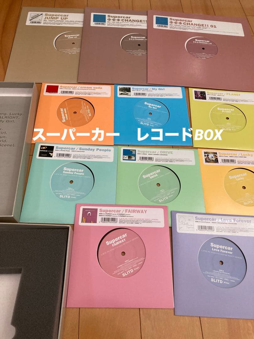 スーパーカー　レコード　supercar アナログ　くるり　ナンバーガール