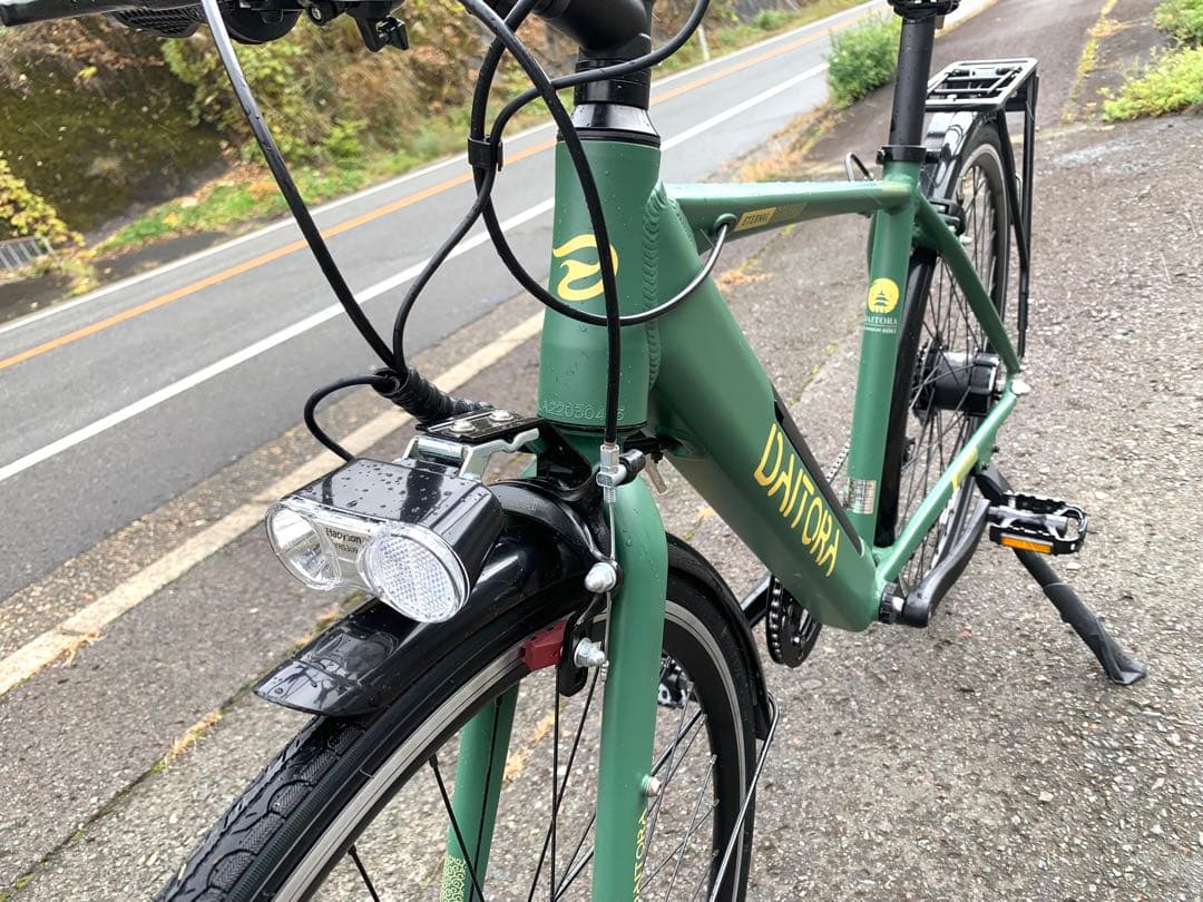 【動作確認済】送料無料BUILTIN電動アシスト自転車 低走行距離283km