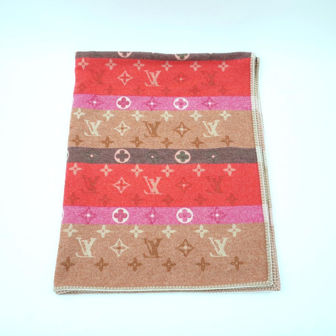 Louis Vuitton 花柄ブランケット