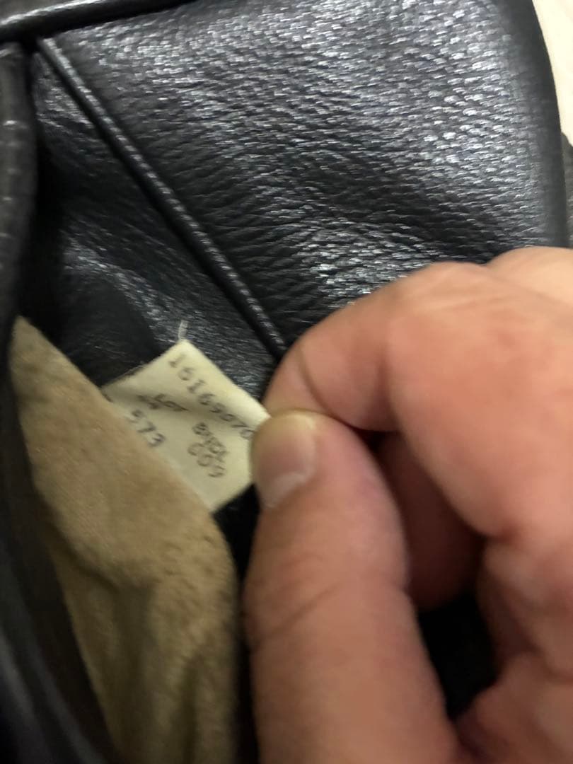 米国製 Schott レザージャケット 黒 44 カーコート ライナー付 573