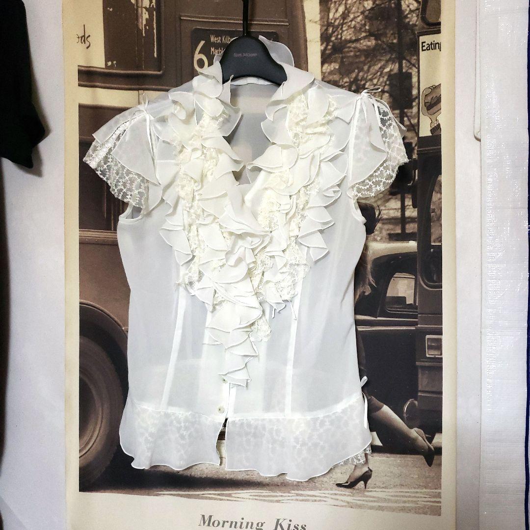 【INGEBORG】入手困難！ レースフリル ブラウス