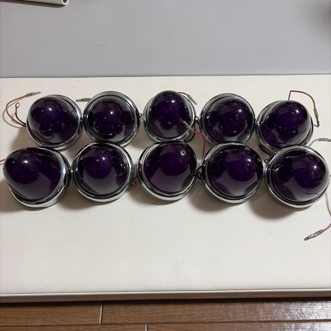 スターライトバスマーカーランプ零 パープル 10個セット