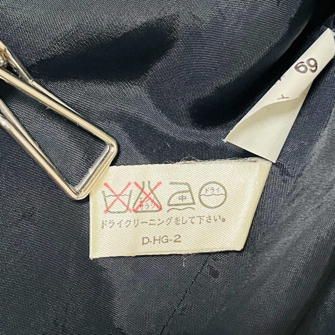 レオナール LEONARD 花柄 ウールシルクスカート ミディ丈 サイズ69