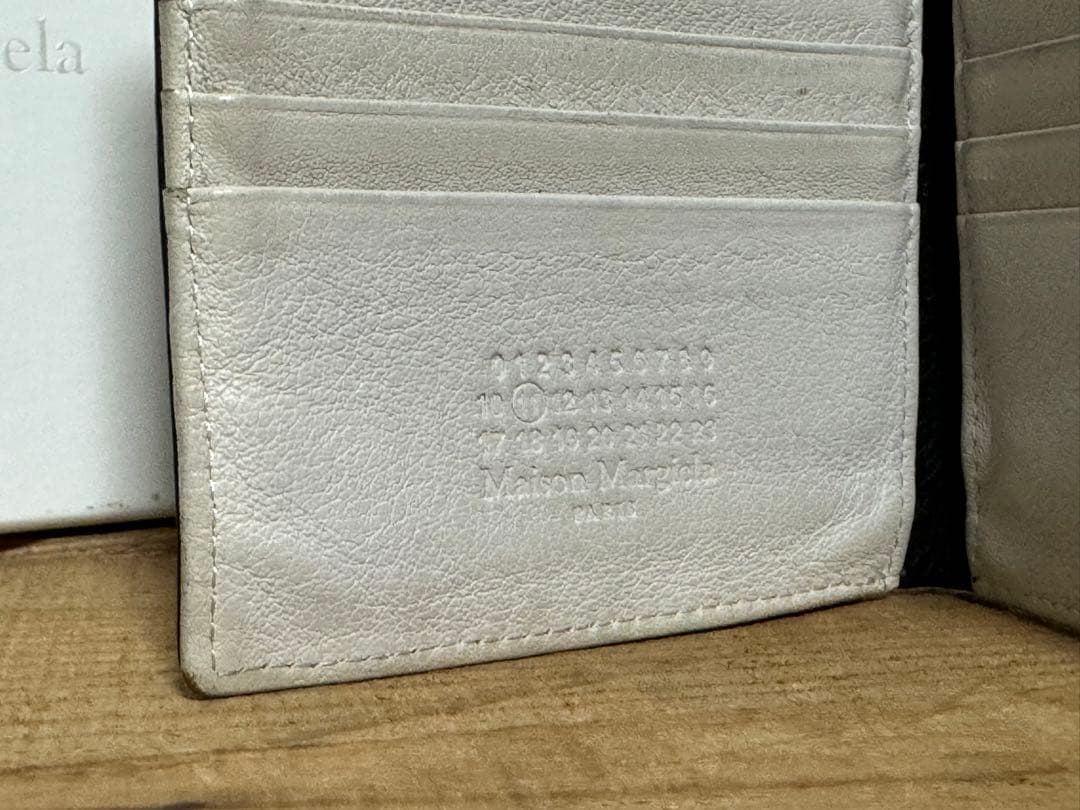 Maison Margiela 二つ折り財布 マルジェラ 廃盤 ブラック 黒