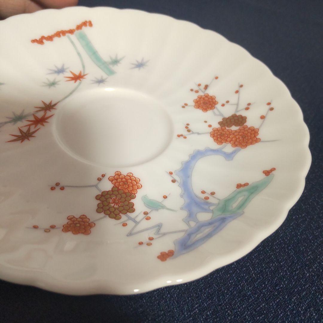 高級 深川製磁 酒井田柿右衛門写 色絵 カップ＆ソーサー ポット 食器セット