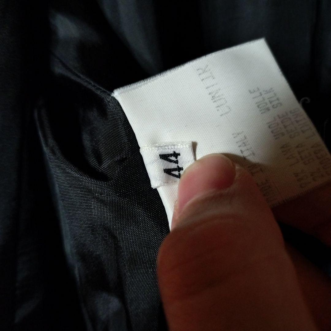 FENDI フェンディ ダブルチェスターコート ストライプ ウール