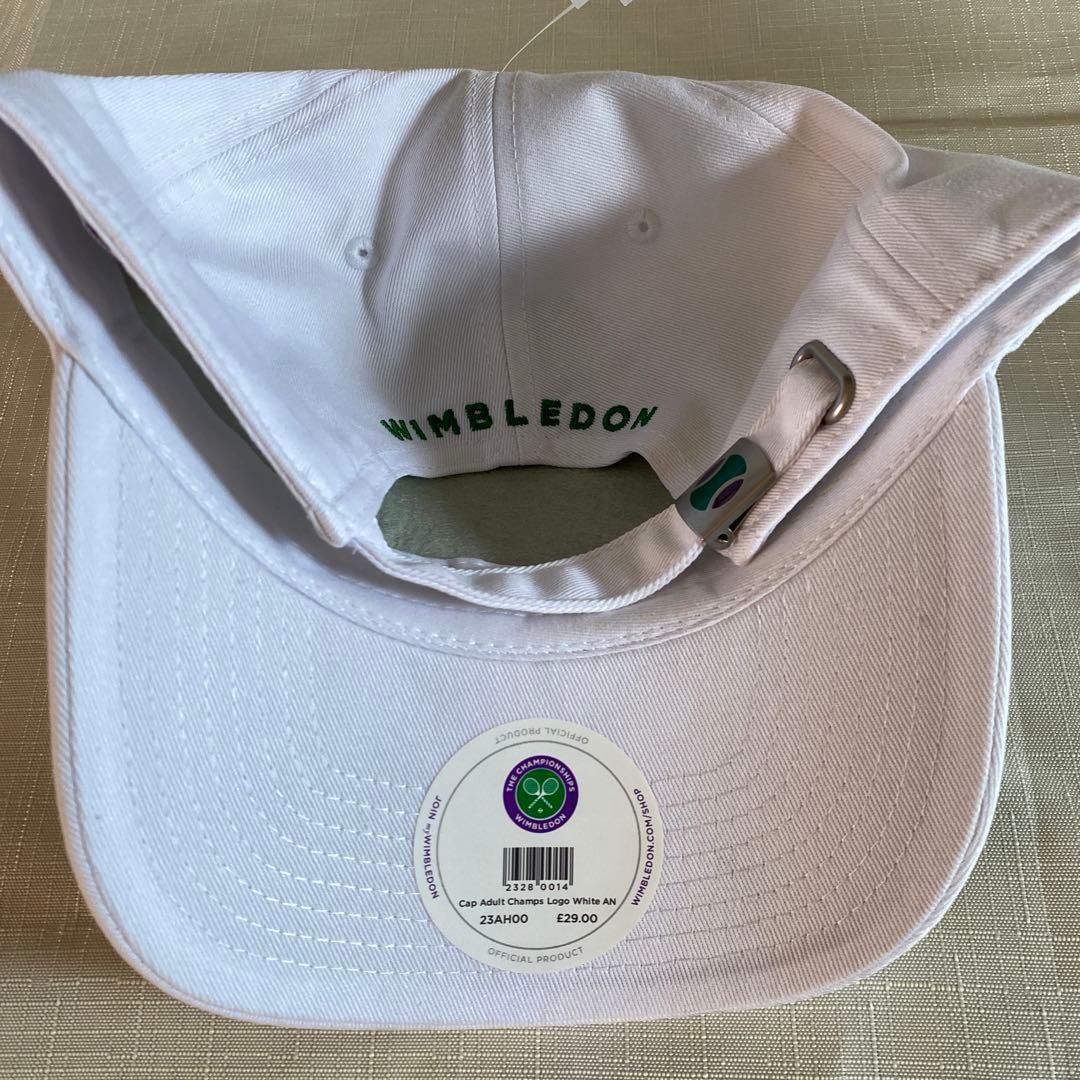 ウィンブルドンChampionships Logo Cap ホワイト 大人用