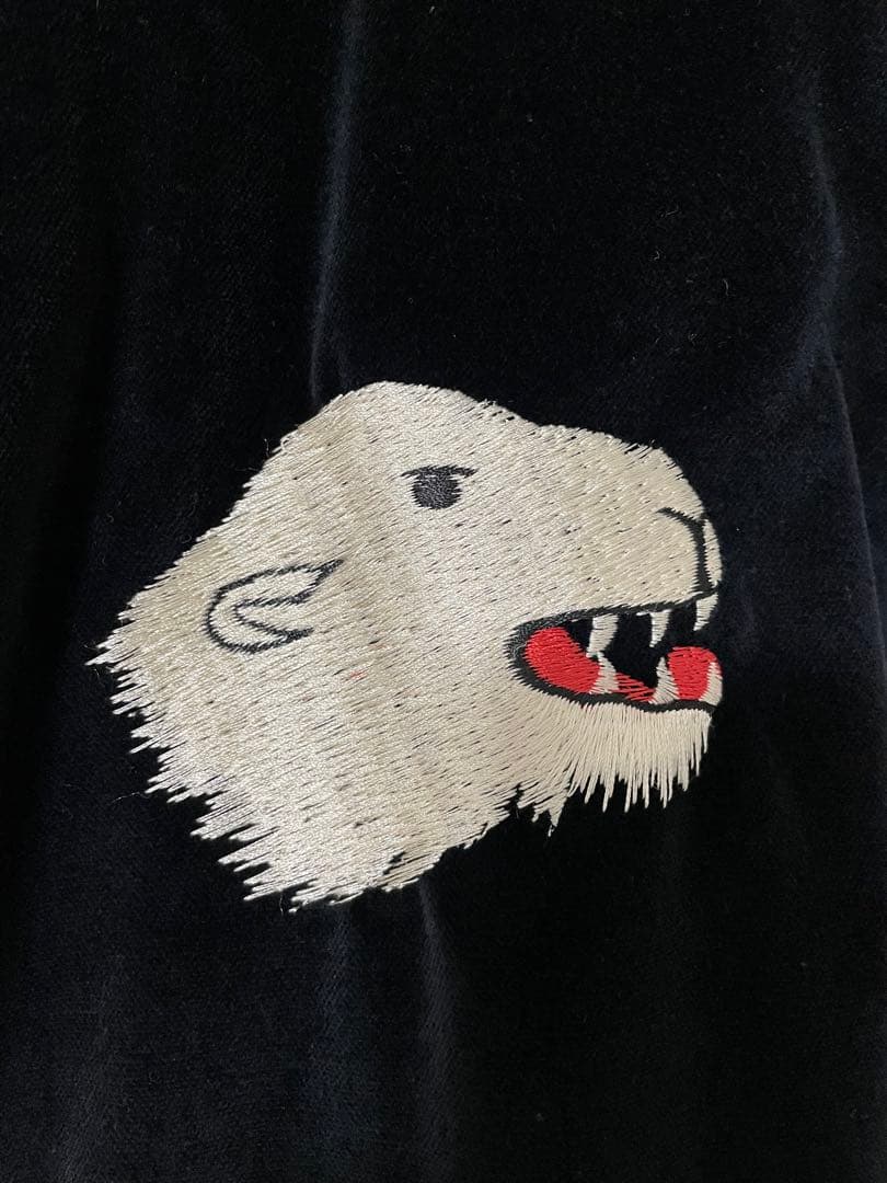 テーラー東洋　別珍キルトスカジャン　グリーンランド X 鷹　TT11147 M