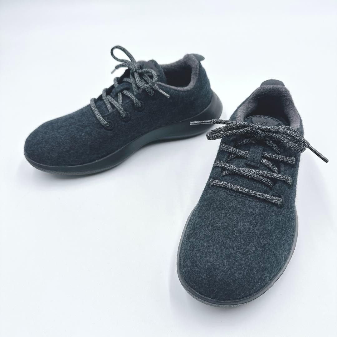 allbirds ウールランナー 撥水加工 ダークグレー 軽量 24cm