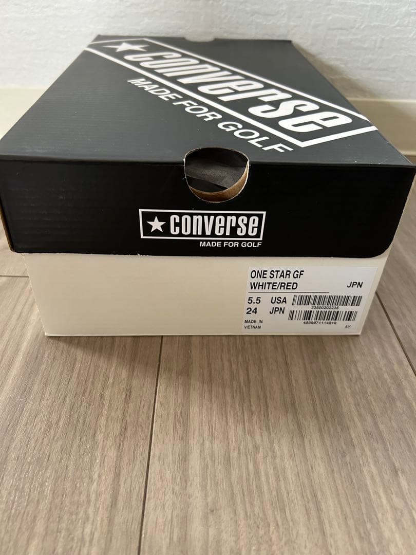 【新品未使用】CONVERSE ONE STAR GF 24cm ゴルフシューズ